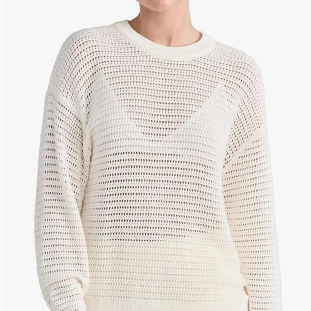 Varley Kershaw Sweater Egret NWT XS